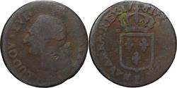 World Coins - France, Louis XVI, Sol, 1781, Limoges, Copper, , Gadoury:350