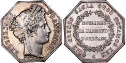 World Coins - France, Token, Notaires de l'Arrondissement d'Orléans, Silver, Pingret