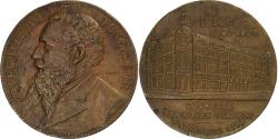 World Coins - France, Token, Jules Jaluzot, Au Printemps, Noces d’argent, 1890, Copper