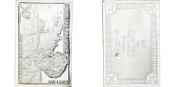 World Coins - France, Medal, Timbre, Jules Verne, 30 Francs, 1983, Silver,