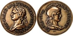 World Coins - France, Medal, Reproduction Monnaie Antique,  Domitien, , Copper