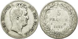 World Coins - Coin, France, Louis-Philippe, 5 Francs, 1831, Paris, , Silver