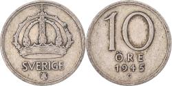 World Coins - Coin, Sweden, 10 Öre, 1945