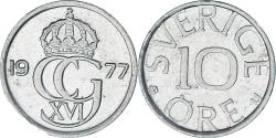 World Coins - Sweden, 10 Öre, 1977