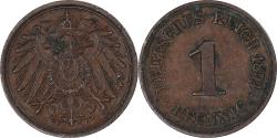 World Coins - Coin, Germany, Pfennig, 1894