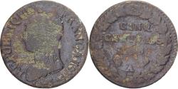 World Coins - Coin, France, Dupré, 5 Centimes, AN 5, Paris, , Copper, Gadoury:126