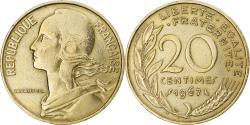 World Coins - Coin, France, Marianne, 20 Centimes, 1967, Paris, , Aluminum-Bronze