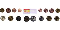 World Coins - Spain, Set Euros, 2013,