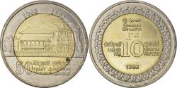 World Coins - Coin, Sri Lanka, 10 Rupees, 1998, British Royal Mint, , Bi-Metallic