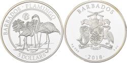 World Coins - Barbados, Dollar, 2018, Karlsfeld, 1 Oz, F15, Silver,