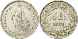 World Coins - Switzerland, 1/2 Franc, 1958, Bern, , Silver, KM:23