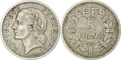 World Coins - Coin, France, Lavrillier, 5 Francs, 1952, Paris, , Aluminum, KM:888b.1