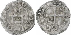 World Coins - France, Louis VI le gros, Denier, 1108-1137, Dreux, 1st Type, Silver,