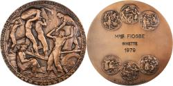 World Coins - France, Medal, Fédération Nationale des Entreprises à Commerces Multiples