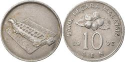 World Coins - Coin, Malaysia, 10 Sen, 1992, , Copper-nickel, KM:51
