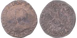 World Coins - Coin, FRENCH STATES, Franche-Comté, Philip II, 2 Deniers, 1589, Dole