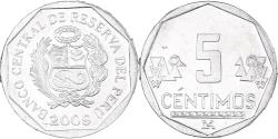 World Coins - Coin, Peru, 5 Centimos, 2009
