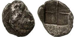 Madeni Para, İyonya, Teos, Tetartemorion, MÖ 500-475, Teos, Gümüş, SNG von