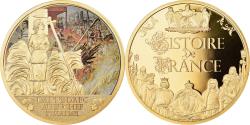 World Coins - France, Medal, Histoire de France, Jeanne d'Arc au Bucher, History,
