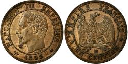 World Coins - Coin, France, Napoleon III, Napoléon III, Centime, 1853, Strasbourg,