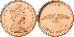 World Coins - Canada, Elizabeth II, Cent, 1967, Ottawa, Bronze, , KM:65