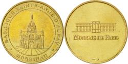 World Coins - France, Token, Touristic token, Auray - Basilique, 1998, MDP,