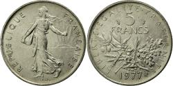 World Coins - Coin, France, Semeuse, 5 Francs, 1977, Paris, , Nickel Clad