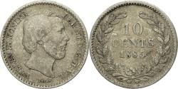 World Coins - Coin, Netherlands, William III, 10 Cents, 1885, , Silver, KM:80