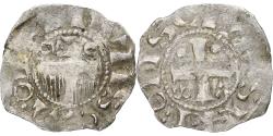 World Coins - County of Champagne, Denier, ca. 1050-1100, Provins & Sens, Billon,