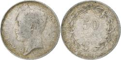 World Coins - Belgium, 50 Centimes, 1910, Silver, , KM:71