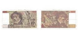 World Coins - France, 100 Francs, Delacroix, 1995, Q.257221915, EF(40-45), Fayette:69 ter 2a
