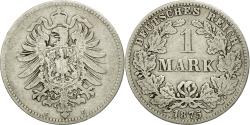 World Coins - Coin, GERMANY - EMPIRE, Wilhelm I, Mark, 1875, Frankfurt, , Silver