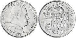 World Coins - Coin, Monaco, Rainier III, Franc, 1975, , Nickel, KM:140, Gadoury:MC
