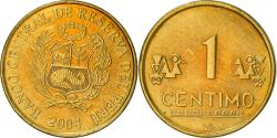 World Coins - Coin, Peru, Centimo, 2004, Lima, , Brass, KM:303.4