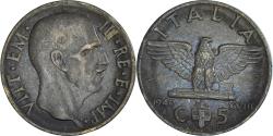 World Coins - Coin, Italy, 5 Centesimi, 1940
