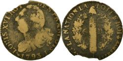 World Coins - Coin, France, 6 deniers françois, 6 Deniers, 1793, Nantes, , Bronze