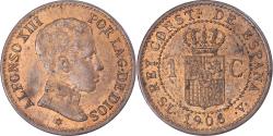 World Coins - Coin, Spain, Alfonso XIII, Centimo, 1906, Madrid, , Bronze, KM:726