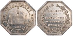 World Coins - France, Token, Notary, 1854, , Silver, Lerouge:12