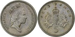 World Coins - Great Britain, Elizabeth II, 5 Pence, 1991, , Copper-nickel, KM:937b