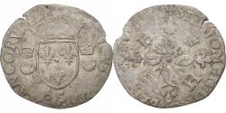 World Coins - France, Henri II, Douzain aux croissants, Uncertain date, Troyes, Billon