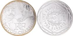 World Coins - France, 10 Euro, 2012, Paris, Poitou-Charente, , Silver, KM:1883