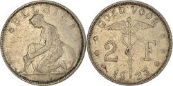 World Coins - Coin, Belgium, 2 Francs, 2 Frank, 1923, , Nickel, KM:92