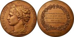 World Coins - France, Medal, Assemblée Nationale, Révision Partielle des Lois, 1884