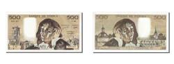 World Coins - Banknote, France, 500 Francs, 500 F 1968-1993 ''Pascal'', 1974-12-05, UNC(63)