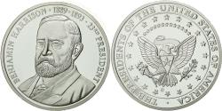 Us Coins - United States of America, Medal, Les Présidents des Etats-Unis, B. Harrison