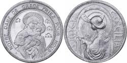 World Coins - France, Medal, Sainte Cécile, Notre-Dame-de-Grace, Aluminium,