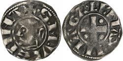 World Coins - Archbishopric of Vienne, Denier, ca. 1200-1250, Vienne, Billon,