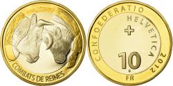 World Coins - Coin, Switzerland, 10 Francs, 2012, Bern, Proof, , Bi-Metallic, KM:142