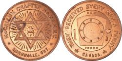 World Coins - Canada, Token, Masonic, Brighton, Presqu'isle, Chapter Penny, , Copper
