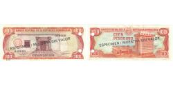 World Coins - Banknote, Dominican Republic, 100 Pesos Oro, 1993, 1993, Specimen, KM:144s